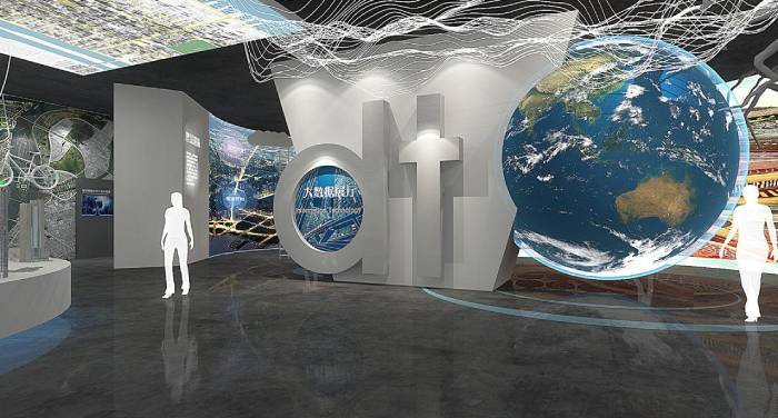 大數(shù)據(jù)展廳設(shè)計(jì)